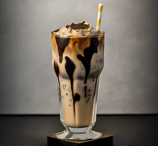 Cold Coffee with Ice Cream