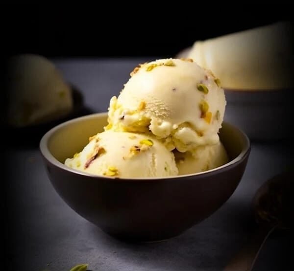 Kesar Pista Ice Cream