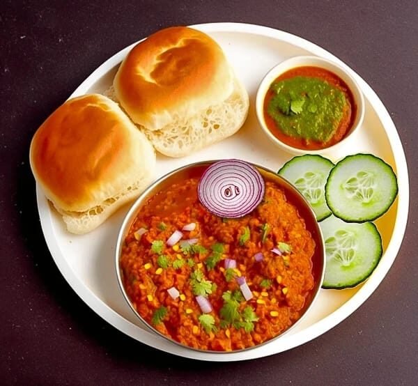 Cheese Pav Bhaji